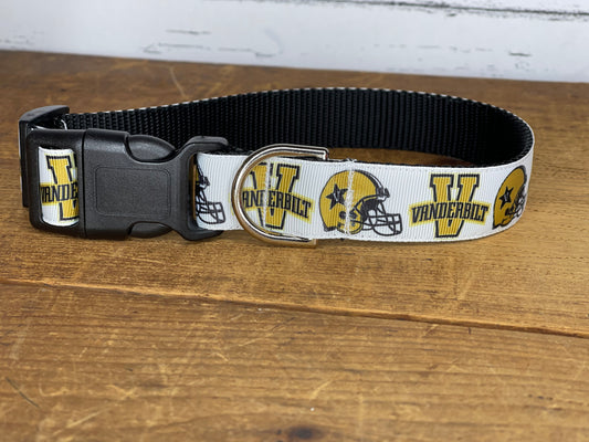 University of Vanderbilt Inspired Dog Collar