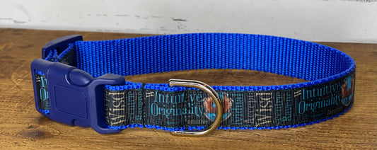 Ravenclaw Inspired Dog Collar